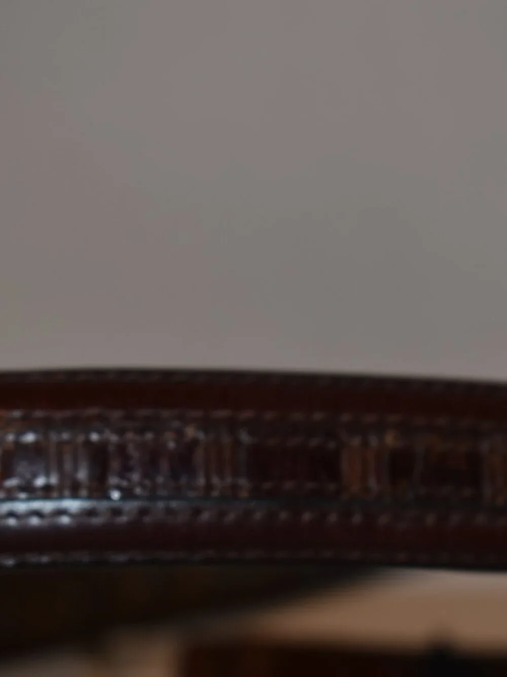Boy's Round Tree & Yorke Full Grain Leather Upper Belt Size 8X